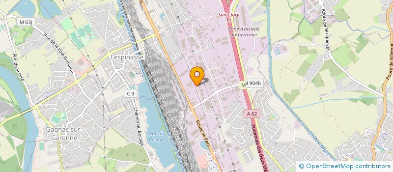 localisation de l'entreprise SPIT FINITION  SAINT-ALBAN