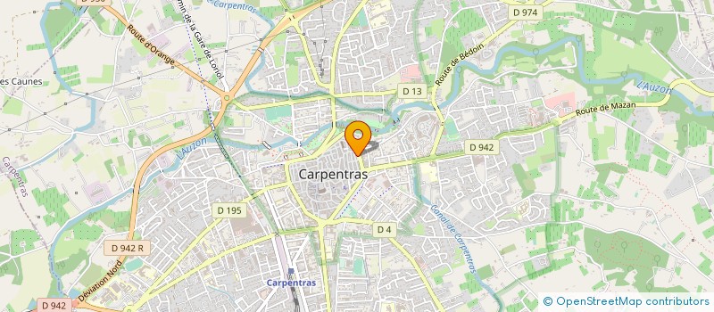 localisation de l'entreprise SPITERI  CARPENTRAS