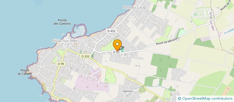 localisation de l'entreprise SPITFIRE  PIRIAC-SUR-MER