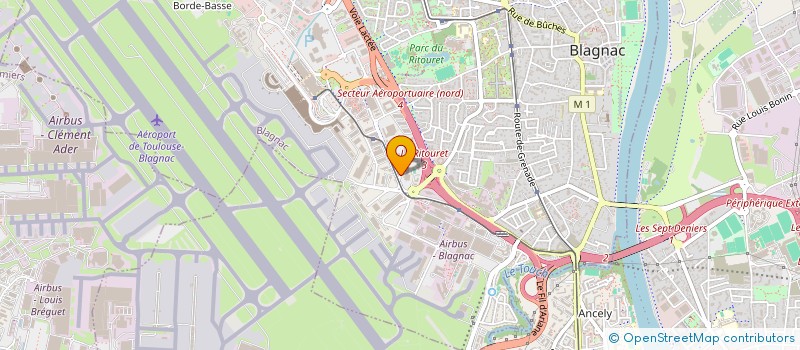 localisation de l'entreprise SPITFIRE CONSEIL  TOULOUSE