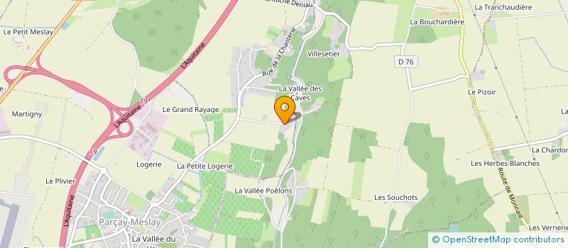 localisation de l'entreprise SPITHA PYXIDA  MAZIERES-DE-TOURAINE