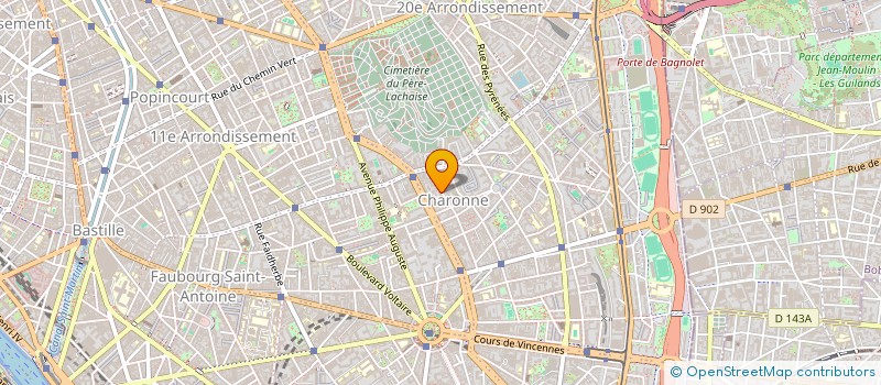 localisation de l'entreprise SPITI  PARIS