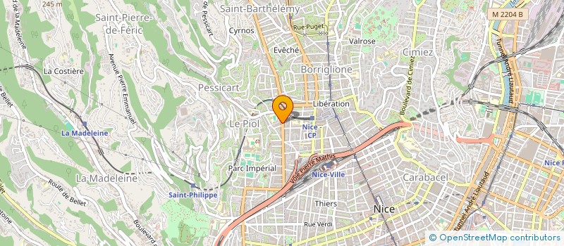 localisation de l'entreprise SPITI à NICE