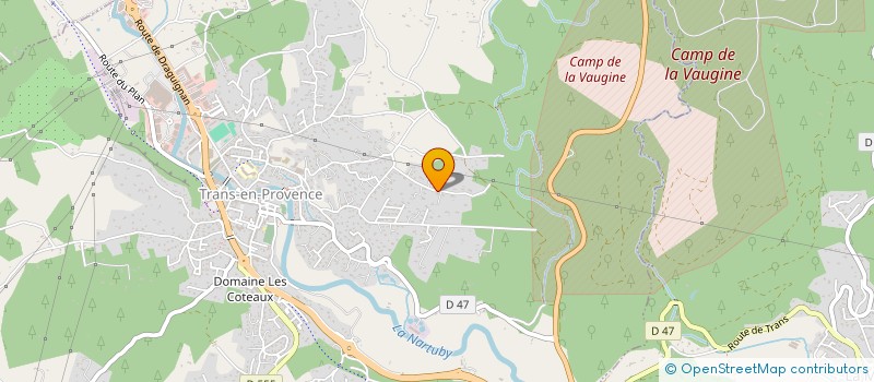 localisation de l'entreprise SPITI OGEC à TRANS-EN-PROVENCE
