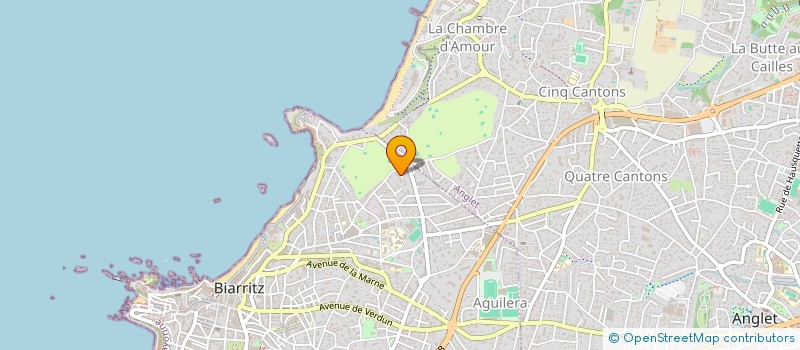 localisation de l'entreprise SPITTLE à BIARRITZ