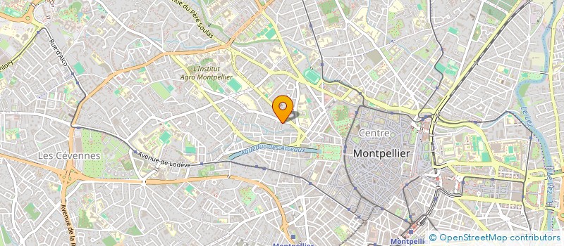 localisation de l'entreprise SPITZBERG MONT PERRIER à MONTPELLIER