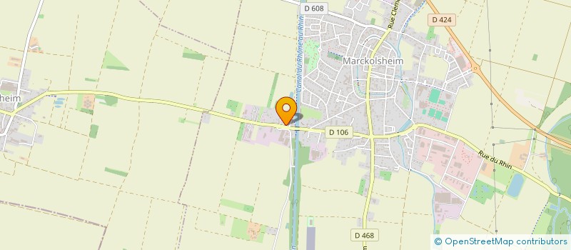 localisation de l'entreprise SPIVAL  MARCKOLSHEIM