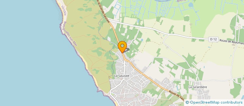 localisation de l'entreprise SPIVOD MEDIA  BRETIGNOLLES-SUR-MER