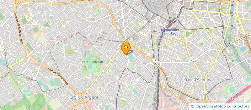 localisation de l'entreprise SPIX à MONTPELLIER