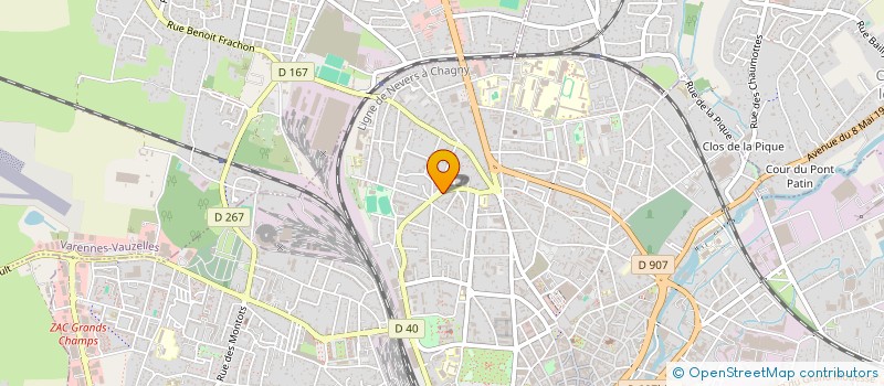 localisation de l'entreprise SPIX TEAM NEVERS à NEVERS