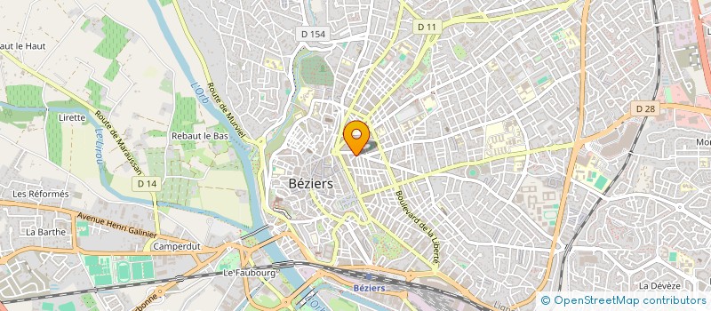 localisation de l'entreprise SPIZZICRI à BEZIERS