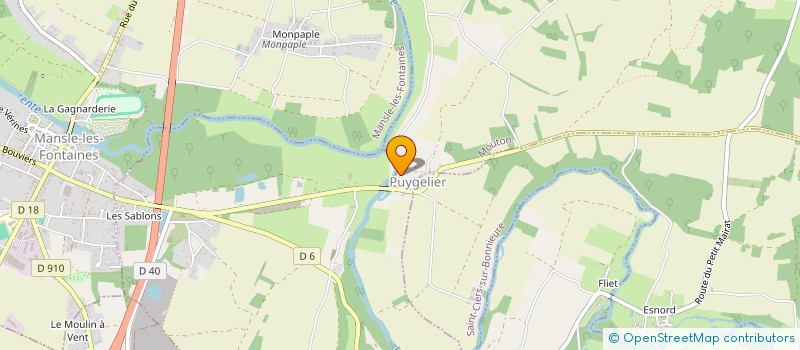 localisation de l'entreprise SPJ à MOUTON