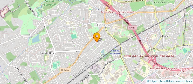 localisation de l'entreprise SPK à PESSAC