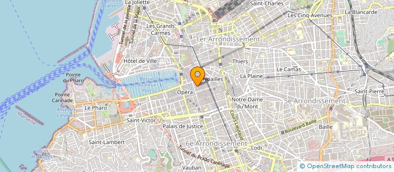 localisation de l'entreprise SPK ACTIVATE à MARSEILLE 1ER