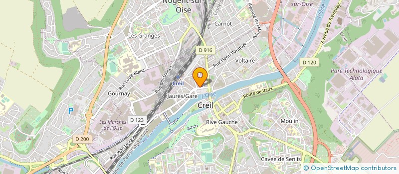 localisation de l'entreprise SPK DM à PARIS