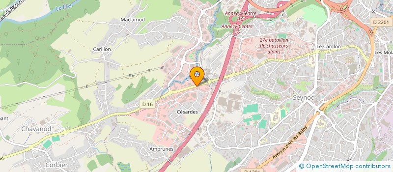localisation de l'entreprise SPK EVENTS à ANNECY