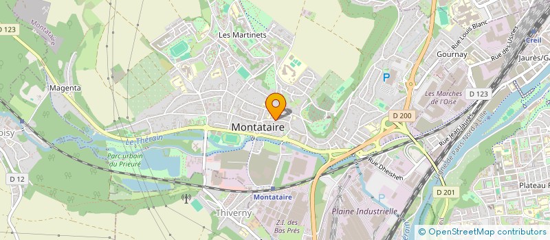 localisation de l'entreprise SPK ONE  MONTATAIRE