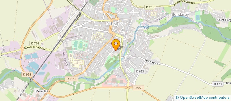localisation de l'entreprise SPK QUALITE à PITHIVIERS