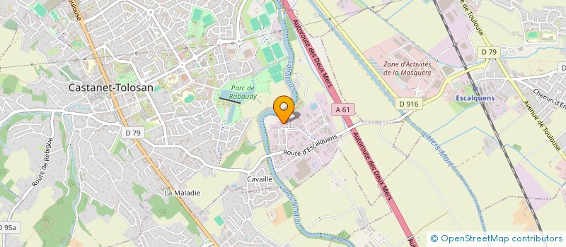 localisation de l'entreprise SPK.SOCIETE PLATRERIE KHELAIEF à CASTANET-TOLOSAN