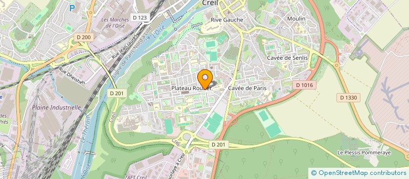 localisation de l'entreprise SPK SOLUS à MONTREUIL