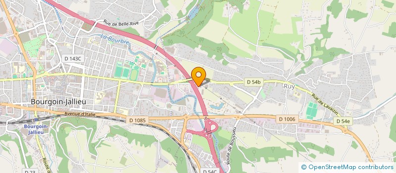 localisation de l'entreprise SPKE  RUY-MONTCEAU