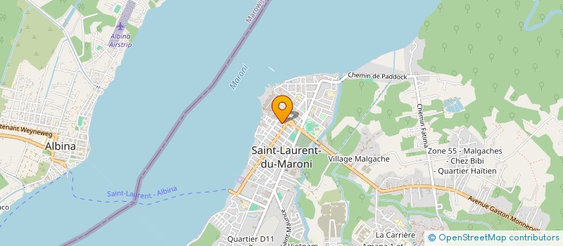 localisation de l'entreprise SPL  LE ROBERT