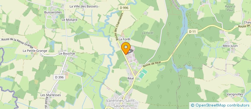 localisation de l'entreprise SPL  VARENNES-SAINT-SAUVEUR