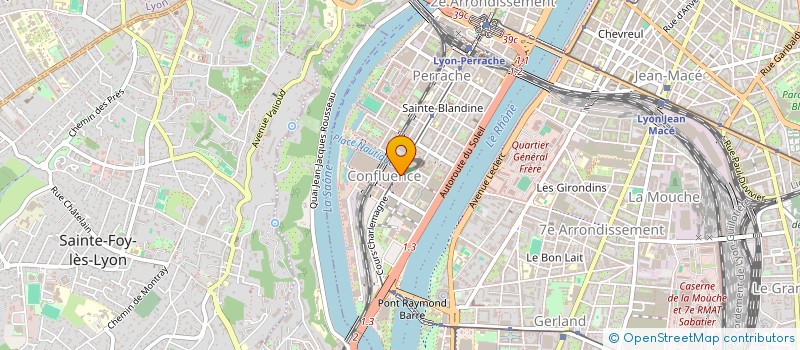 localisation de l'entreprise SPL ACTIFS FERROVIAIRES ET APPUI A LA MOBILITE à LYON