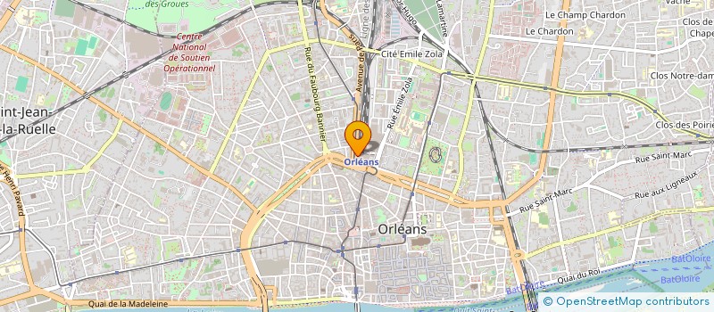 localisation de l'entreprise SPL AREC CVL à ORLEANS