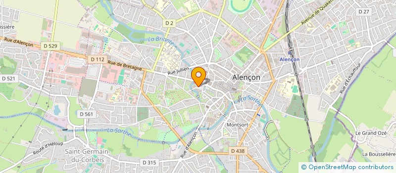 localisation de l'entreprise SPL D'ALENCON à ALENCON