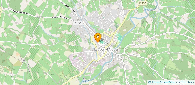 localisation de l'entreprise SPL DURANCE PAYS D'AIGUES  LA TOUR D'AIGUES