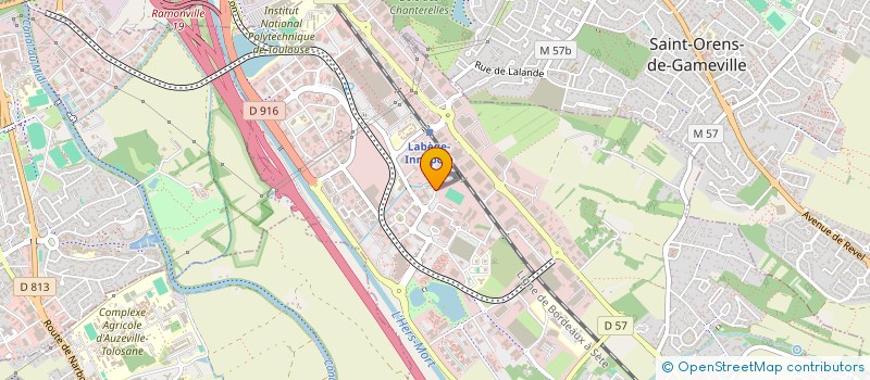 localisation de l'entreprise SPL ENOVA AMENAGEMENT à LABEGE