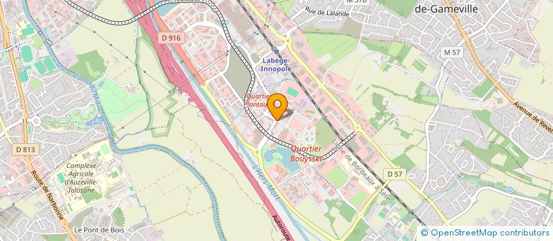 localisation de l'entreprise SPL ENOVA EVENEMENTS à LABEGE