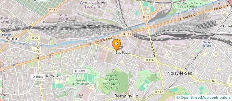 localisation de l'entreprise SPL ENSEMBLE à ROMAINVILLE