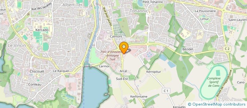 localisation de l'entreprise SPL GOLFE DU MORBIHAN - VANNES TOURISME à VANNES