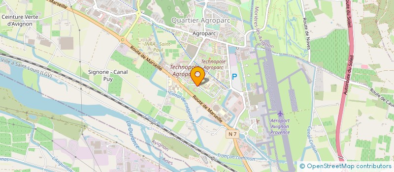 localisation de l'entreprise SPL GRAND AVIGNON AMENAGEMENT à AVIGNON