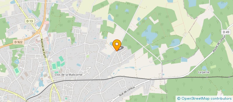 localisation de l'entreprise SPL IMMO  ROMORANTIN-LANTHENAY