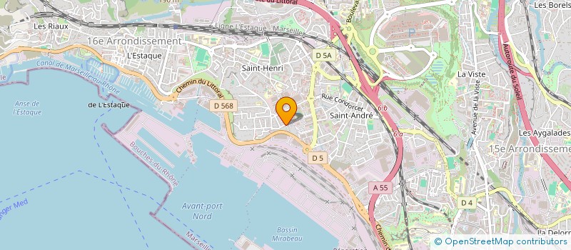 localisation de l'entreprise SPL MARSEILLE YACHTING  MARSEILLE 16EME