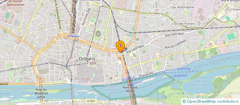 localisation de l'entreprise SPL ORLEANS ENERGIES à ORLEANS