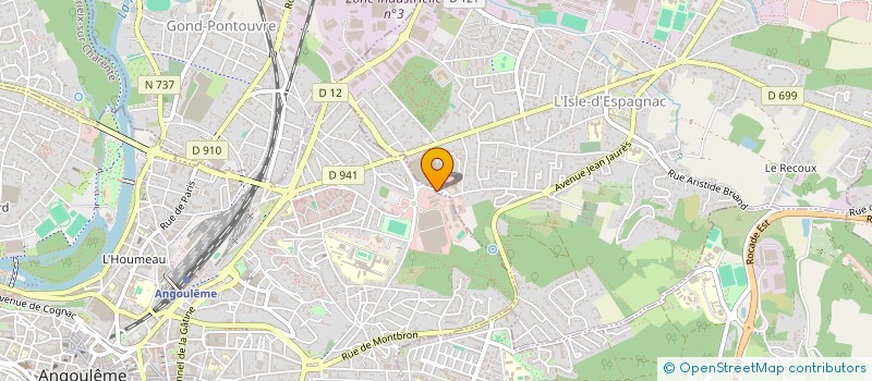 localisation de l'entreprise SPL SEMEA  ANGOULEME