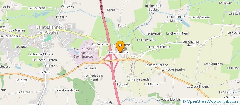 localisation de l'entreprise SPL SPORTS LOISIRS MARCHES DE BRETAGNE à MAEN ROCH
