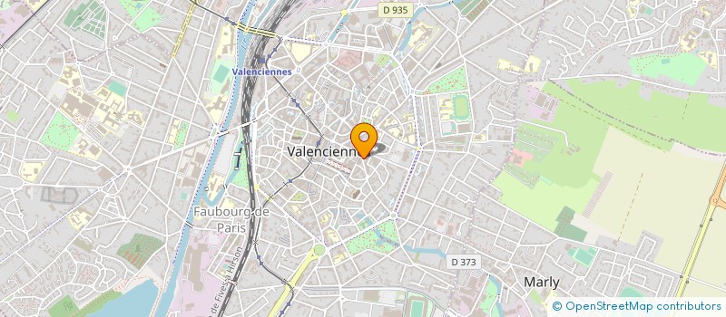 localisation de l'entreprise SPL STATIONNEMENT à VALENCIENNES