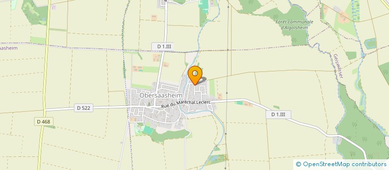 localisation de l'entreprise SPL2  OBERSAASHEIM
