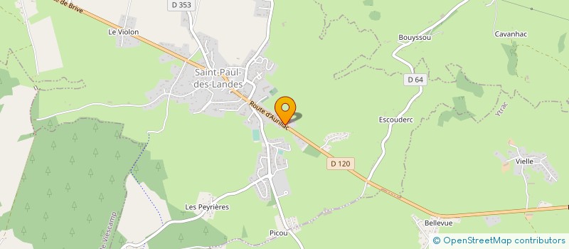 localisation de l'entreprise SPLACH à SAINT-PAUL-DES-LANDES