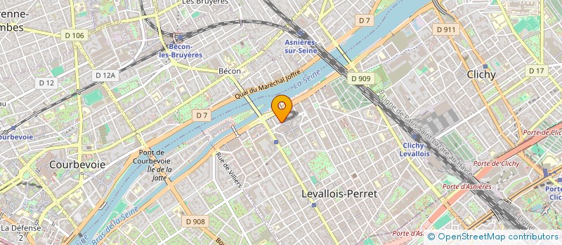 localisation de l'entreprise SPLASH & CO à LEVALLOIS-PERRET