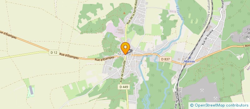 localisation de l'entreprise SPLATCH  MAISSE