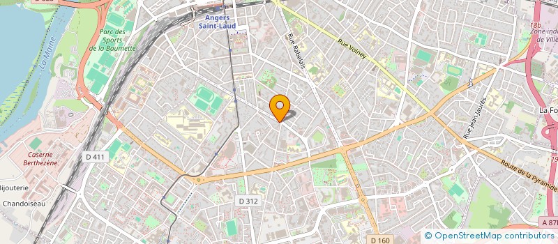 localisation de l'entreprise SPLCH à ANGERS