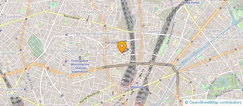 localisation de l'entreprise SPLEEN FACTORY  PARIS