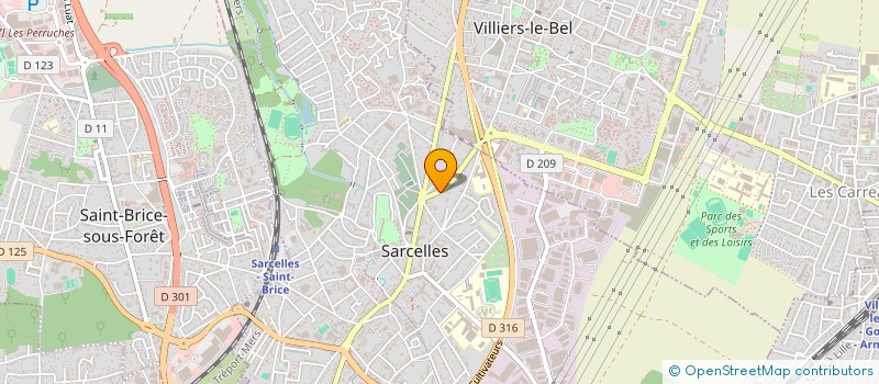 localisation de l'entreprise SPLENDEUR EVENTS  SARCELLES