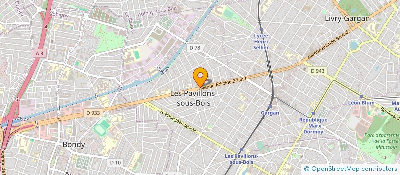 localisation de l'entreprise SPLENDEURS D'ASIE à LES PAVILLONS-SOUS-BOIS